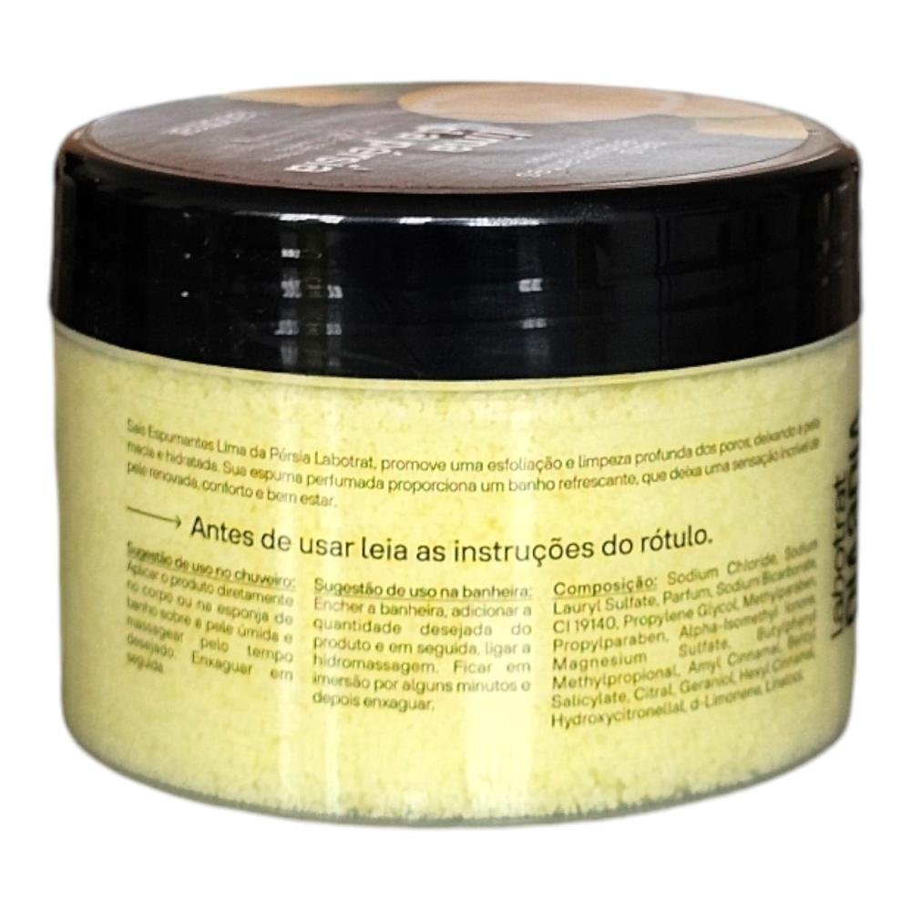 Kit Labotrat Dia a Dia Lima da Pérsia Sabonete Líquido 190ml + Sais Espumantes 280g ÚNICO 2
