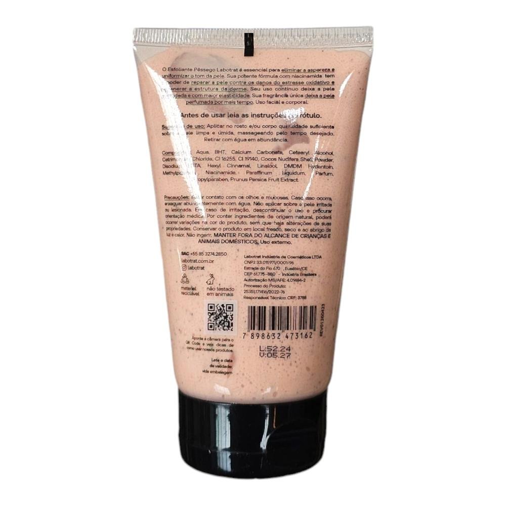Kit Labotrat Dia a Dia Pêssego - Hidratante 190ml + Esfoliante 150g ÚNICO 3