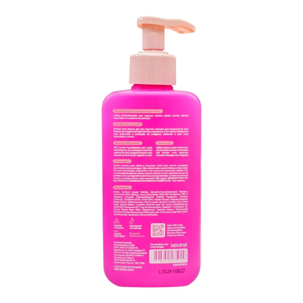 Kit Labotrat LABPOP Meu banho Premium It Girl - Gel de Banho 240ml + Body Splash 190ml ÚNICO 2