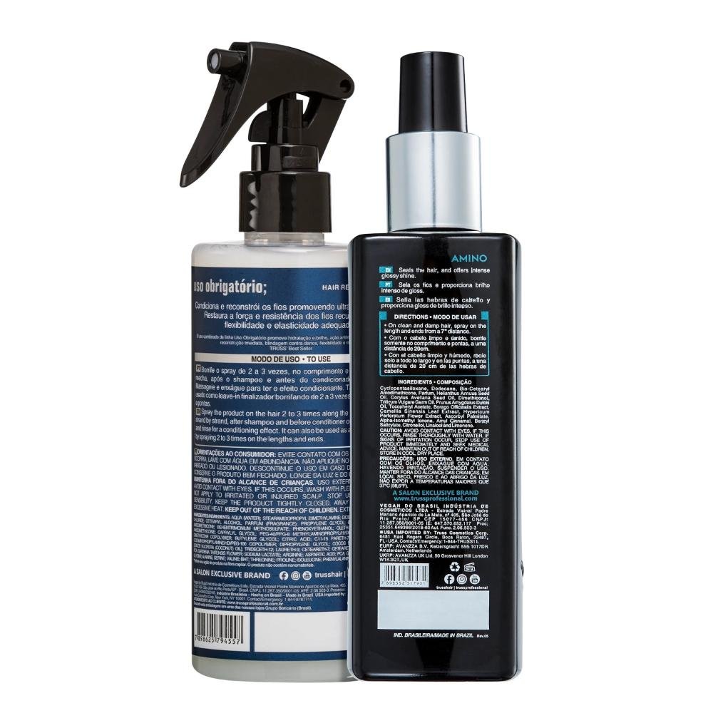 Kit Truss - Uso Obrigatório 260ml + Finalizador Amino 225ml ÚNICO 2