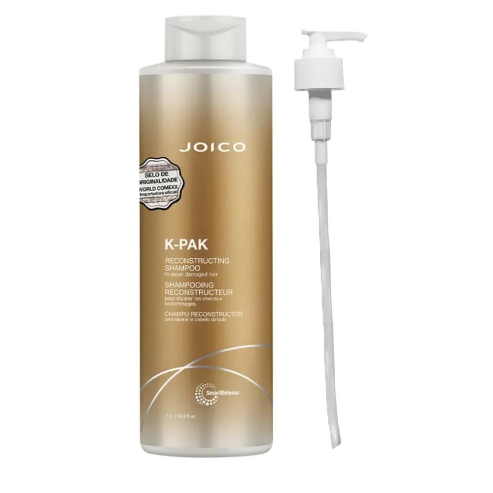Joico K-Pak Reconstructiing - Shampoo 1L + Válvula Pump