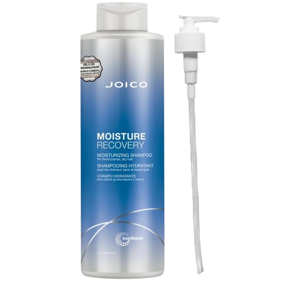 Joico Moisture Recovery - Shampoo 1L + Válvula Pump