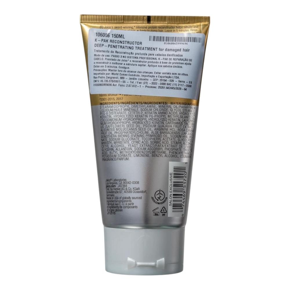 Kit Joico K-Pak - Deep Penetrating 150ml+  Hydrator 250ml ÚNICO 2