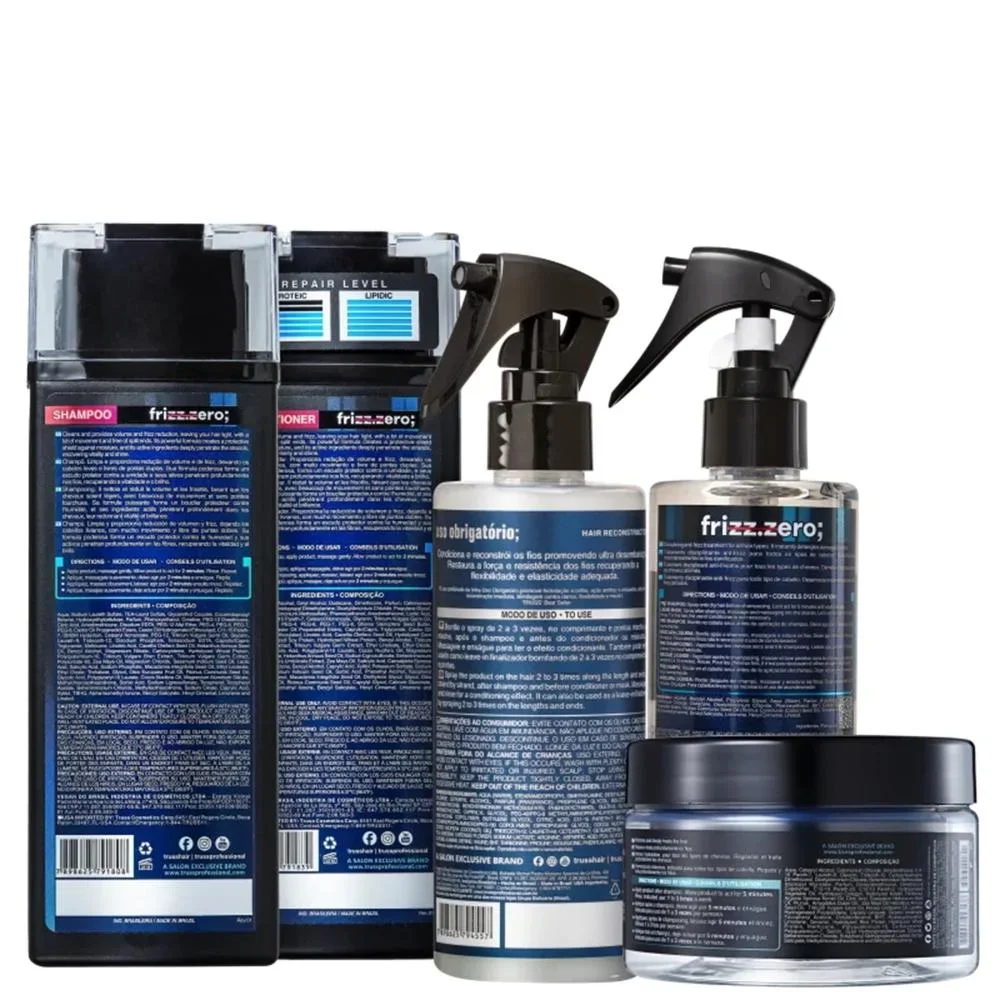 TRUSS Frizz Zero + Uso Obrigatório + Specific Mask (5 Produtos) ÚNICO 2