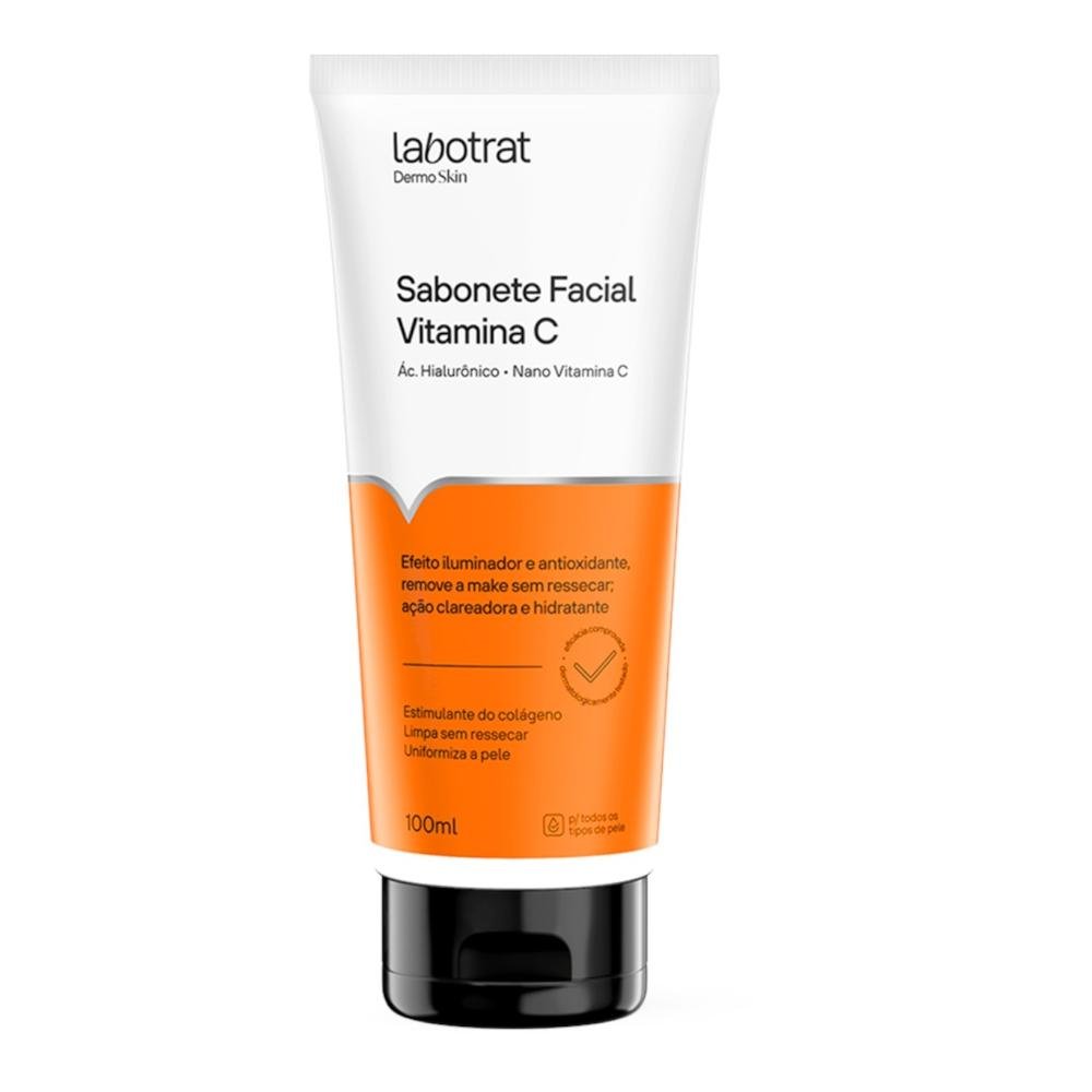 Kit Labotrat Vitamina C - Sabonete Facial 100ml + Água Micelar 110ml ÚNICO 2