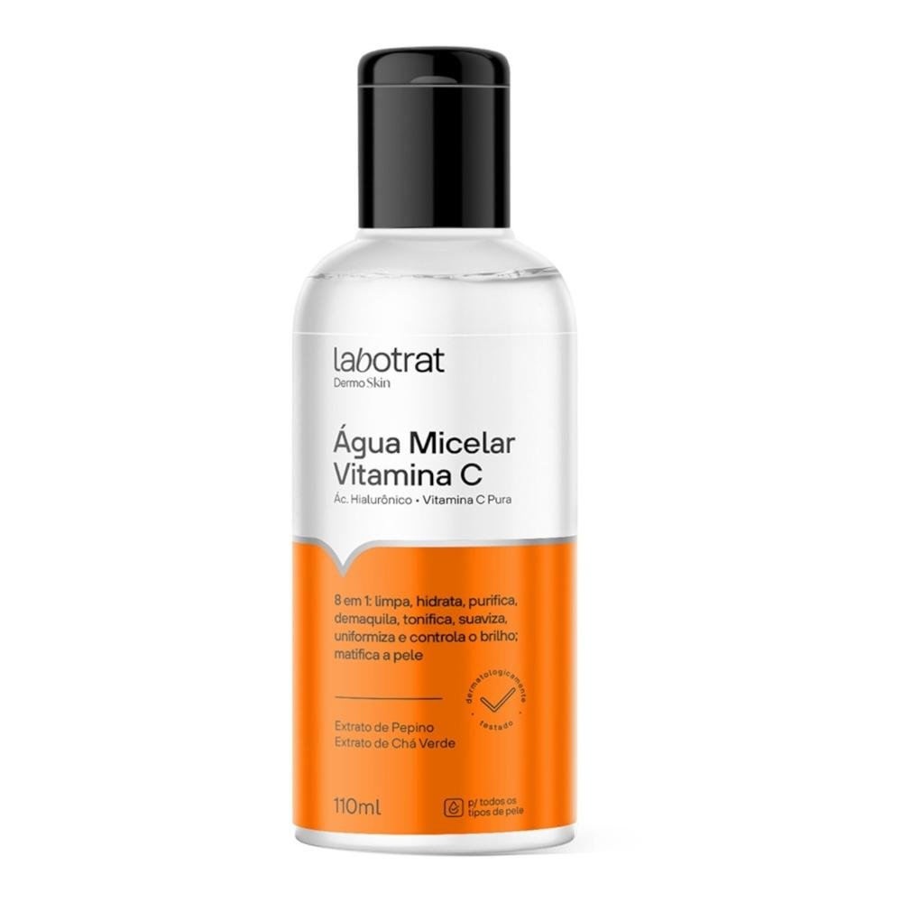 Kit Labotrat Vitamina C - Sabonete Facial 100ml + Água Micelar 110ml ÚNICO 3