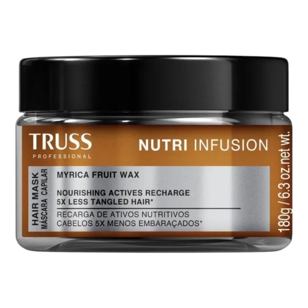 Kit Truss Nutri Infusion - Shampoo 300ml + Condicionador 300ml + Máscara 180g + Night Spa 250ml ÚNICO 4