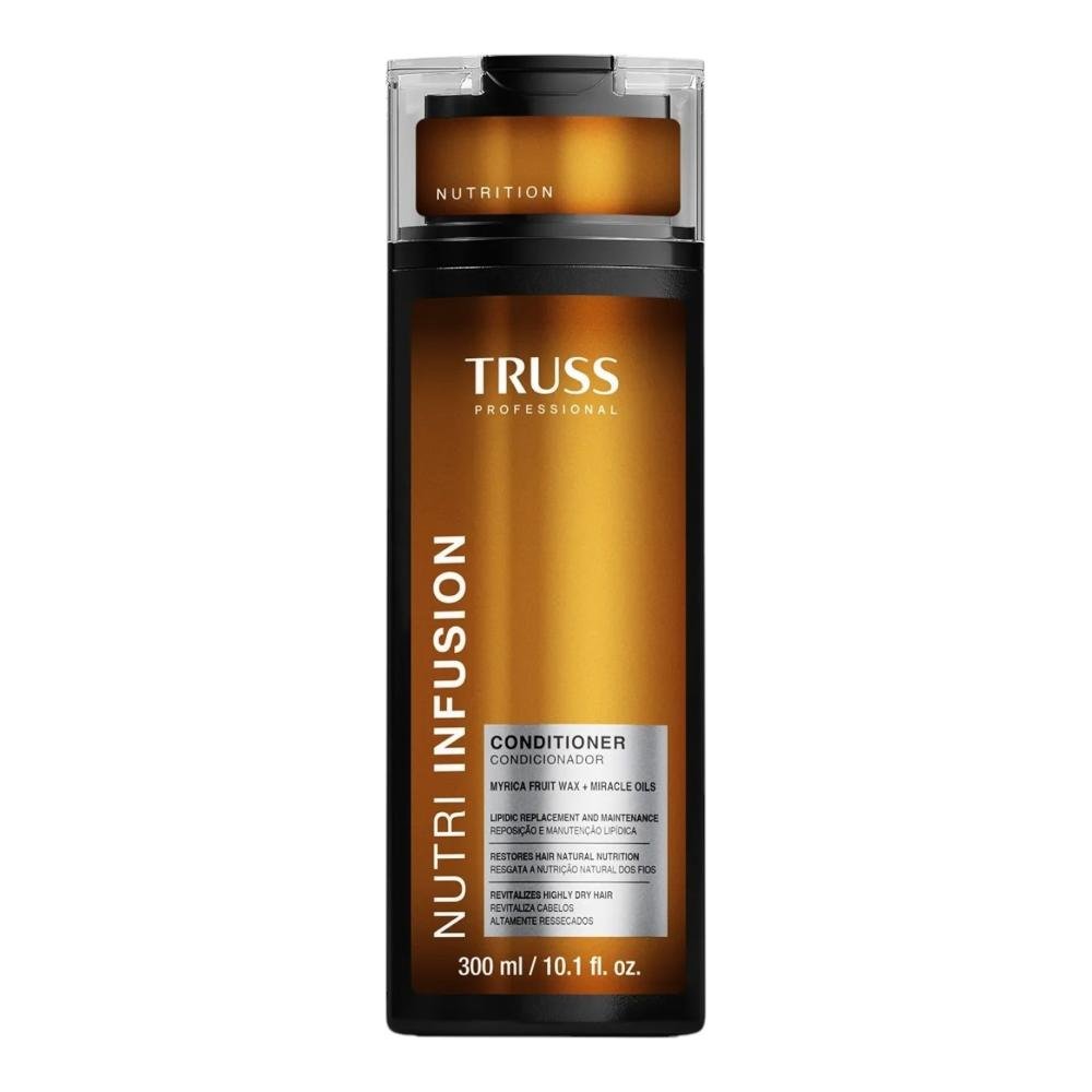 Kit Truss Nutri Infusion - Shampoo 300ml + Condicionador 300ml + Máscara 180g + Uso Obrigatório Spray 260ml ÚNICO 3