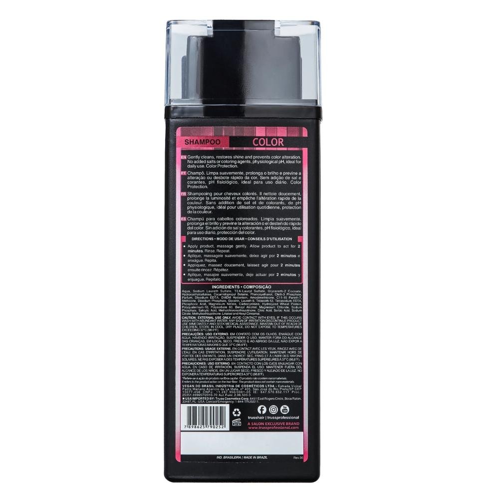 Kit Truss  Color - Shampoo 300ml + Condicionador 300ml + Night Spa 250ml ÚNICO 2