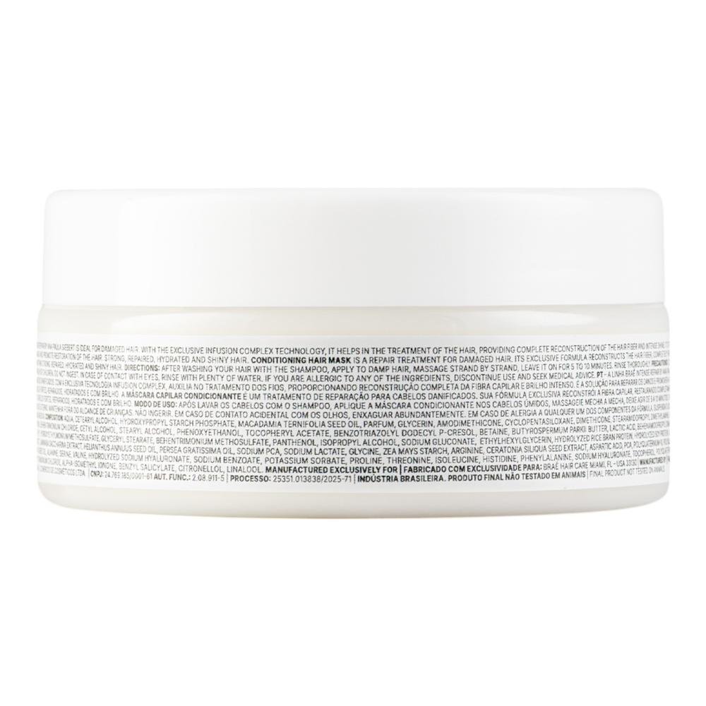 Kit Braé Intense Repair By Ana Paula Siebert - Shampoo 250ml + Máscara 200g ÚNICO 3