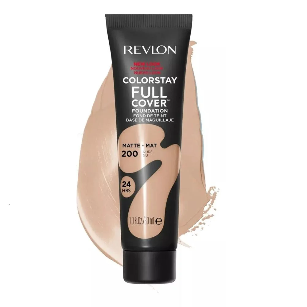 Revlon Colorstay Full Cover Nude Nu 200-base Líquida 30ml 30ml 2