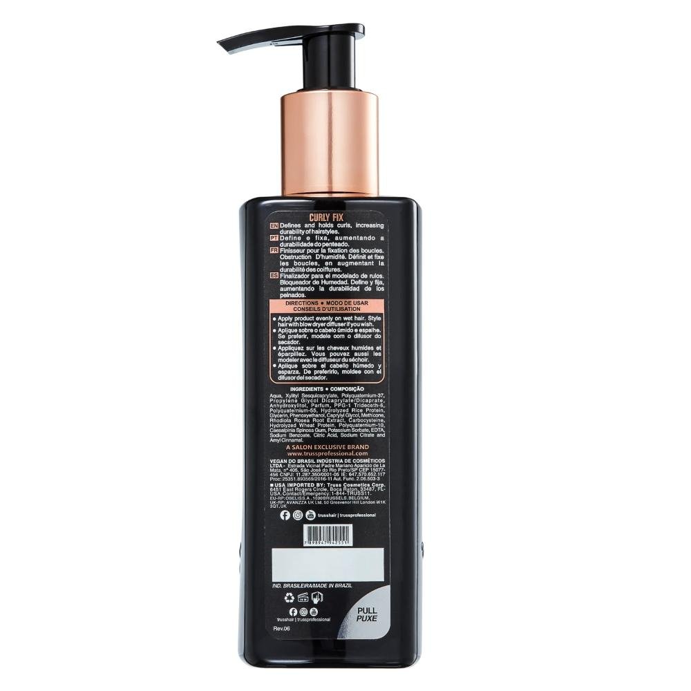 Truss Curly - Leave-In Fix 250ml ÚNICO 2
