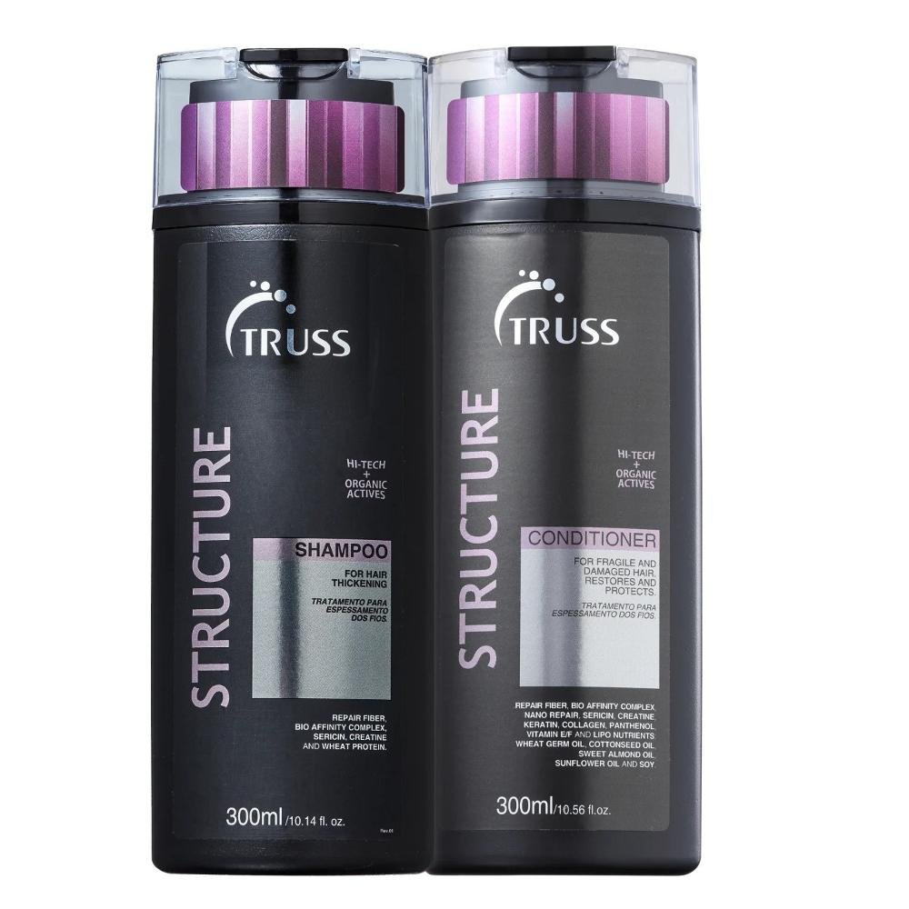 Kit Truss Structure - Shampoo 300ml + Condicionador 300ml ÚNICO 1