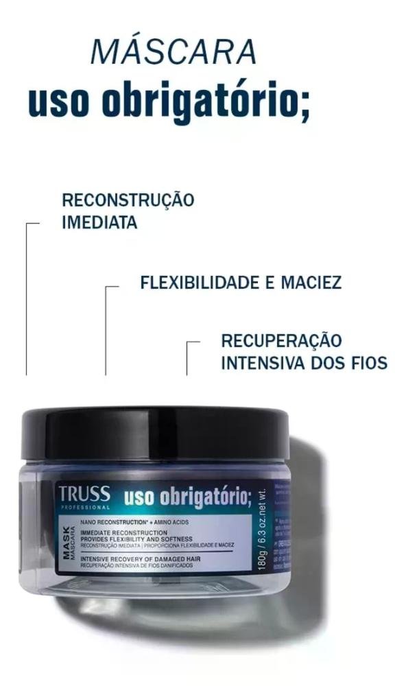 Kit Truss Uso Obrigatório C/3 ÚNICO 4