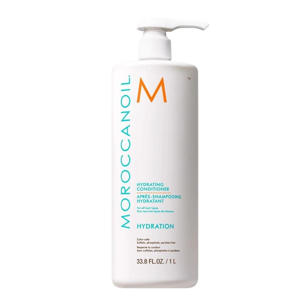 Kit Moroccanoil Hydration - Shampoo 1L + Condicionador 1L ÚNICO 3