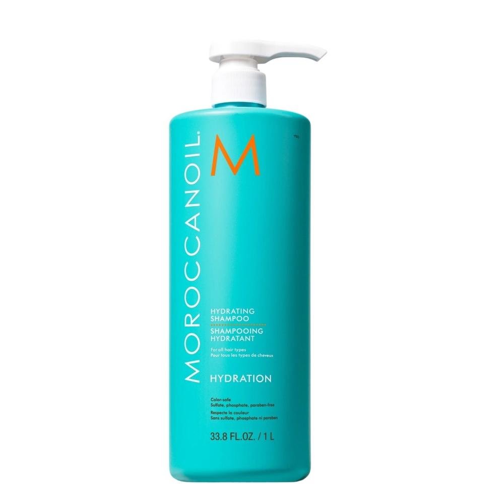 Kit Moroccanoil Hydrating - Shampoo 1L + Óleo 100ml ÚNICO 2