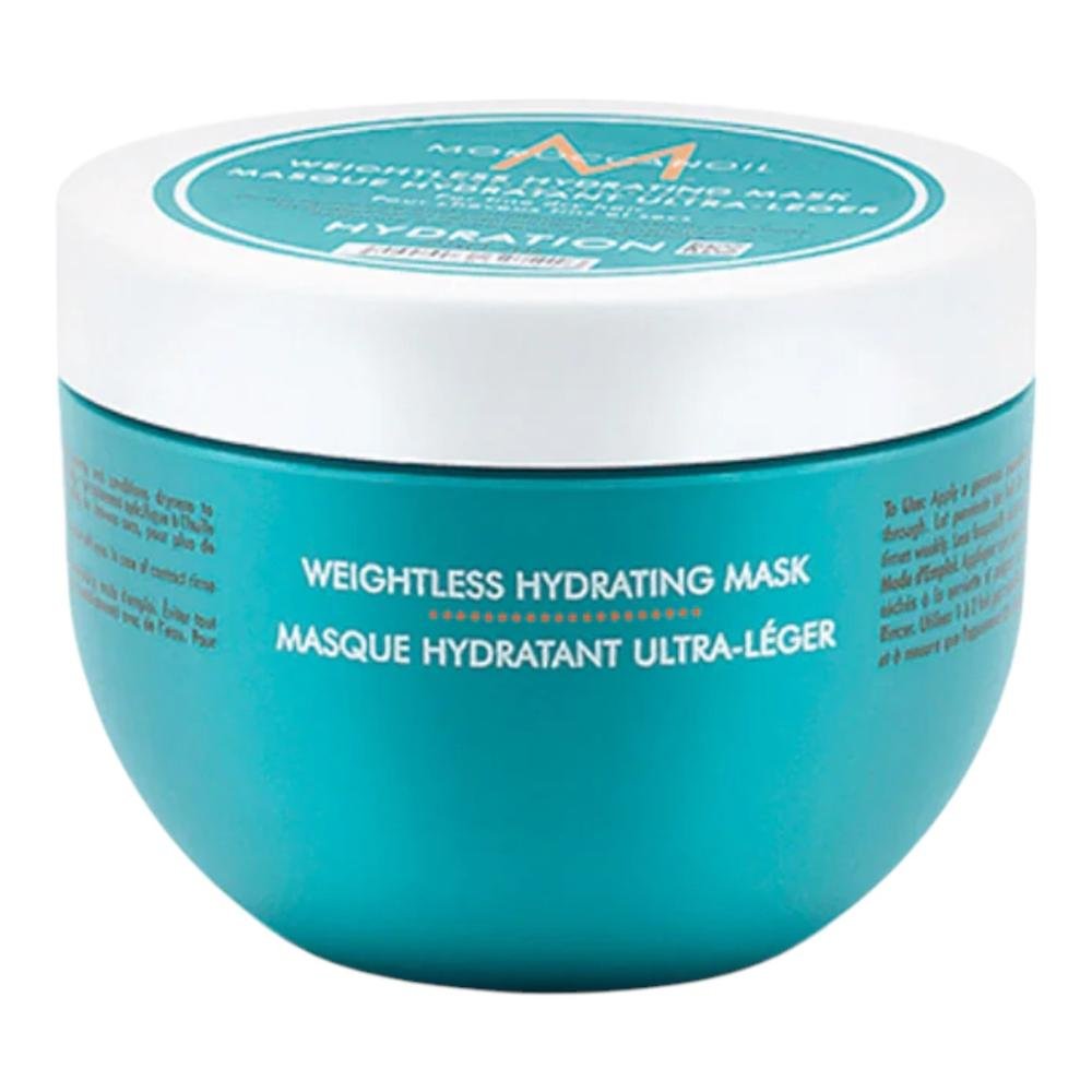 Kit Moroccanoil - Shampoo 250ml + Condicionador 250ml + Máscara Weightless 250ml + Máscara intense 250ml + Styling 300ml ÚNICO 5
