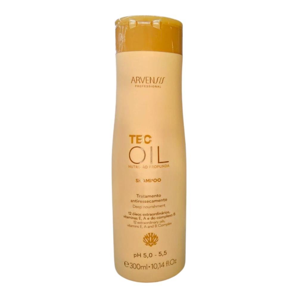 Arvensis Tec Oil Nutrição Profunda - Shampoo 300ml