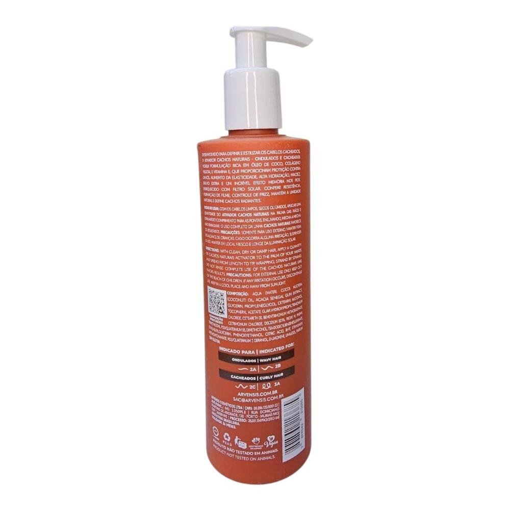 Arvensis Professional Cachos Naturais - Ativador De Cachos 300ml 300ml 2
