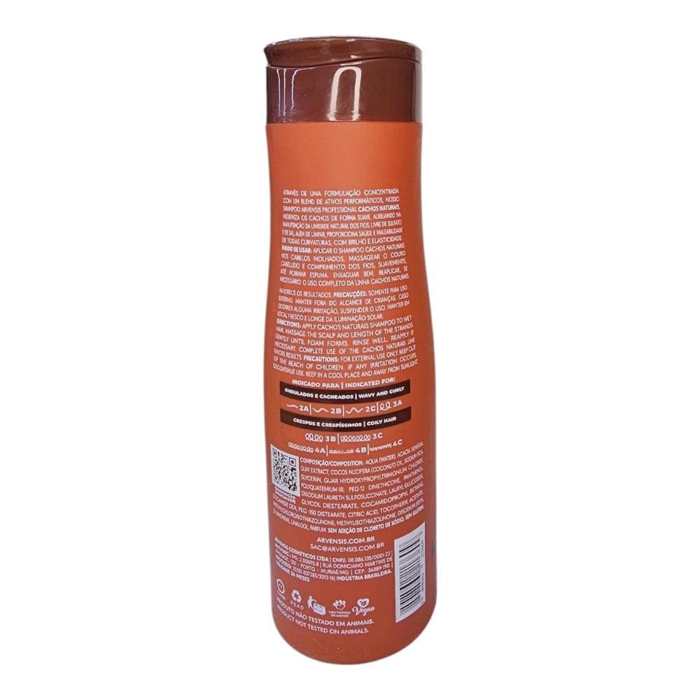 Arvensis Professional Cachos Naturais - Shampoo 300ml 300ml 5