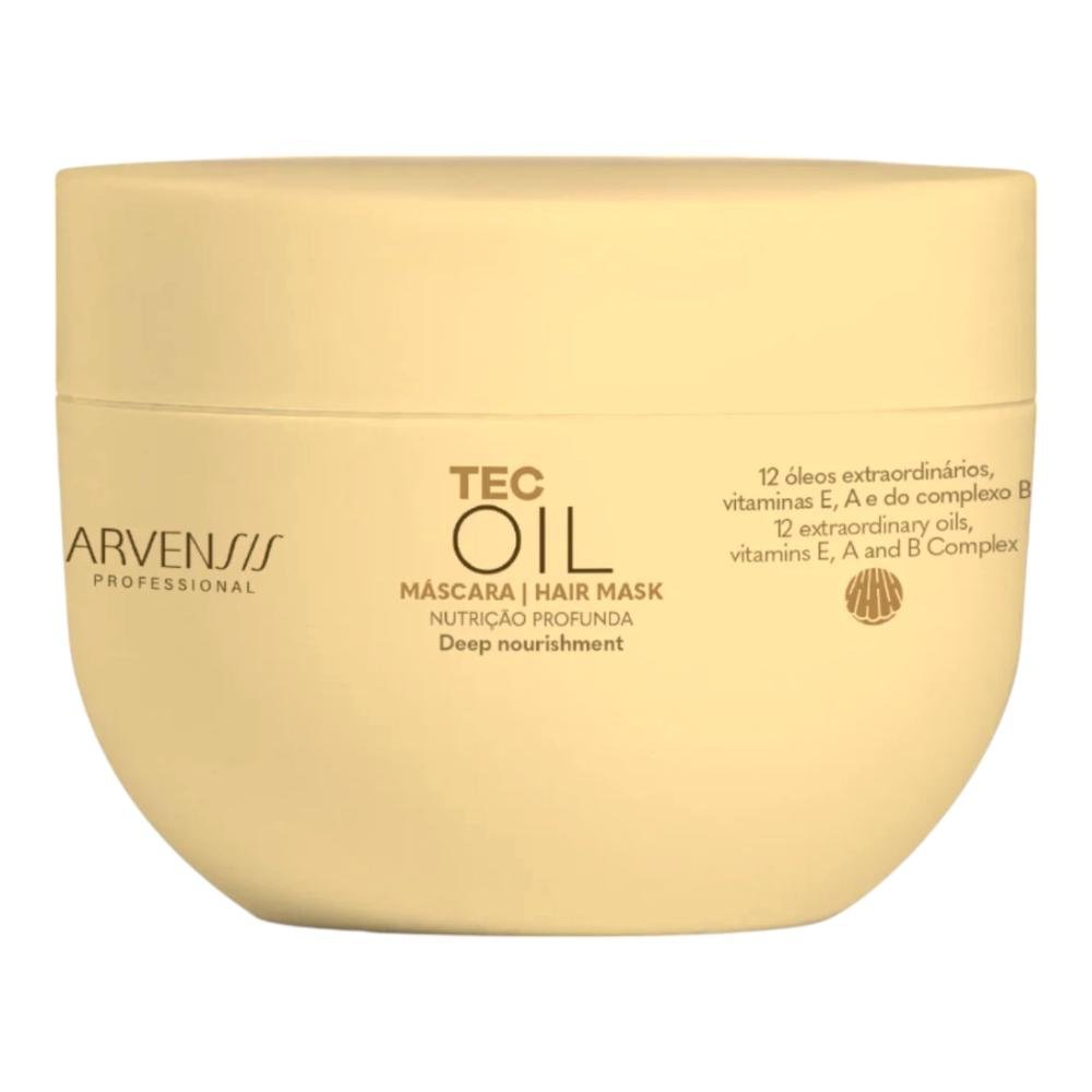 Kit Arvensis Tec Oil - Shampoo 300ml + Máscara 250g ÚNICO 3