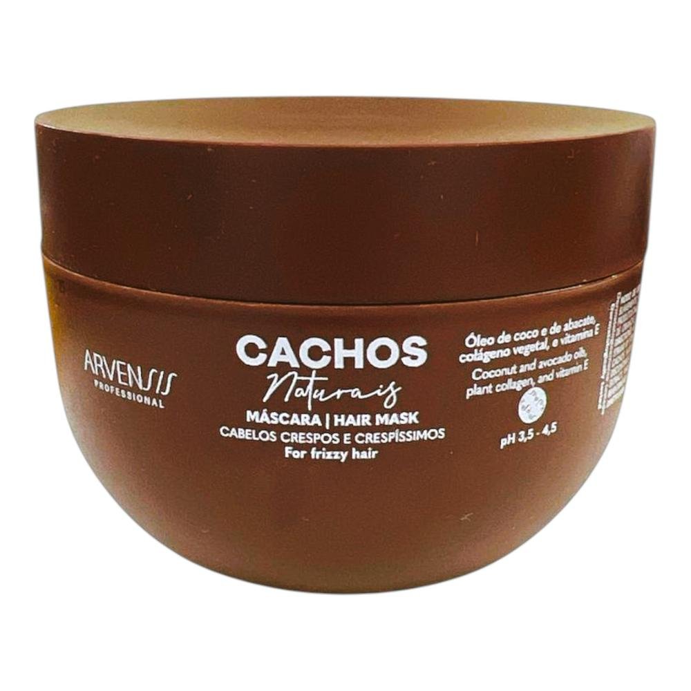 Kit Arvensis Cachos- Shampoo 300ml + Condicionador 300ml + Day After + Geleia 250g + Ativador Crespos + Máscara Crespos ÚNICO 6
