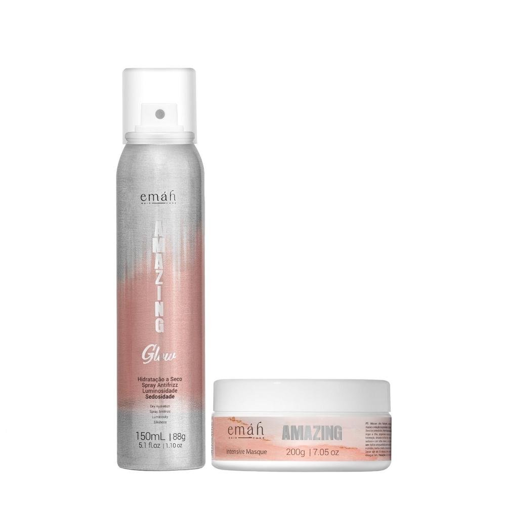 Emáh Amazing -  Máscara 200g + Spray Antifrizz 150ml