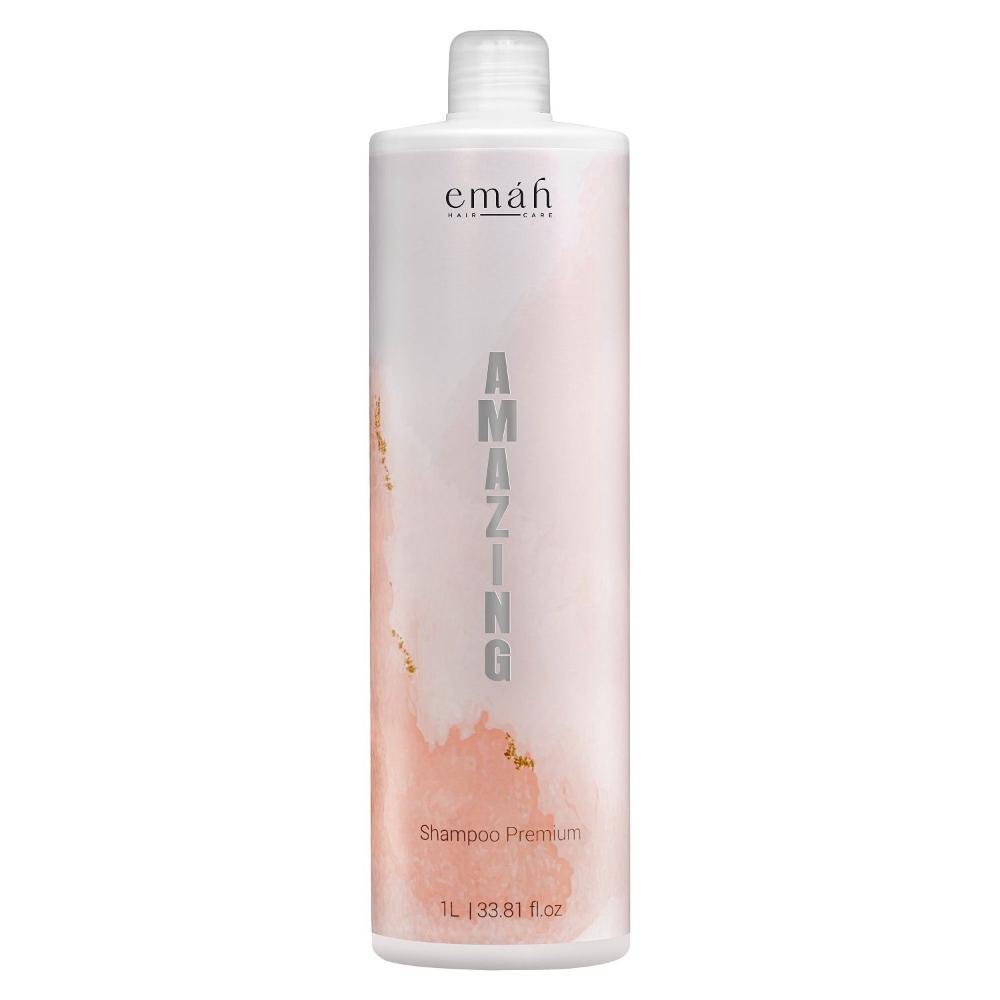 Emáh Amazing - Shampoo 1L + Óleo 60ml + Leave-in Multifuncional 260ml ÚNICO 2