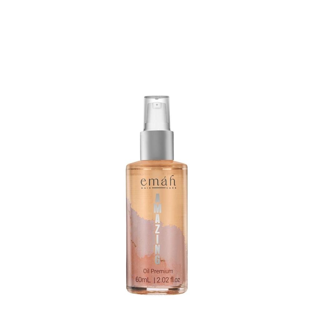 Emáh Amazing - Shampoo 1L + Óleo 60ml + Leave-in Multifuncional 260ml ÚNICO 3