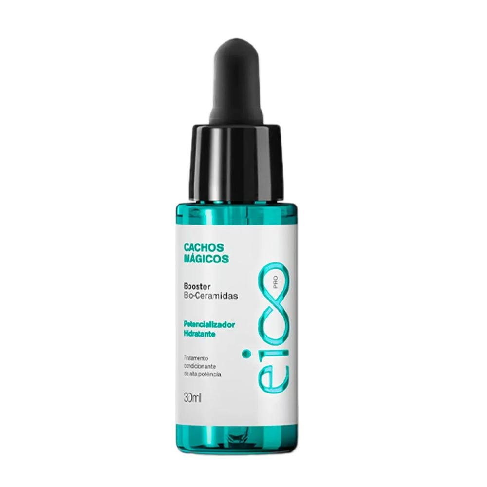 Kit Eico Pro Cachos Mágicos - Shampoo 300ml + Condicionador 300ml + Máscara 300ml + Booster 30ml ÚNICO 5