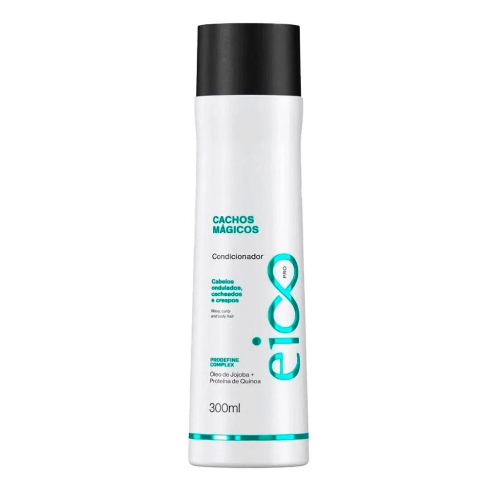 Kit Eico Pro Cachos Mágicos - Shampoo 300ml + Condicionador 300ml + Máscara 300ml ÚNICO 3