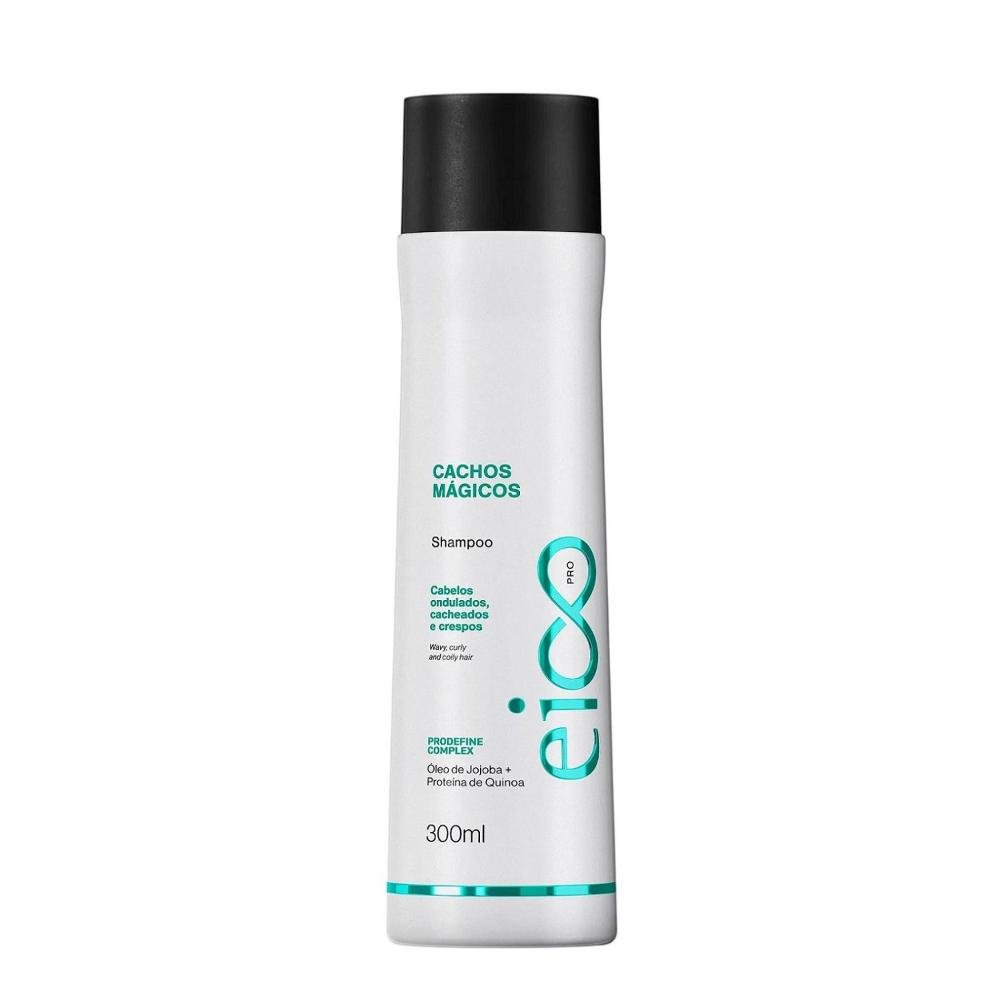 Kit Eico Pro Cachos Mágicos - Shampoo 300ml + Condicionador 300ml + Fluido 200ml ÚNICO 2