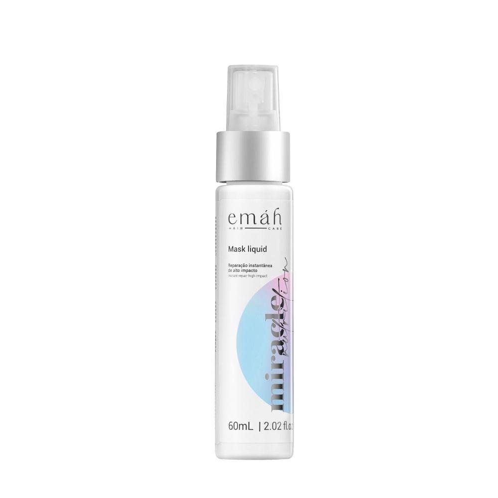 Emáh Miracle Nutrition - Shampoo 250ml + Máscara Líquida 60ml + Ampola 13ml ÚNICO 3