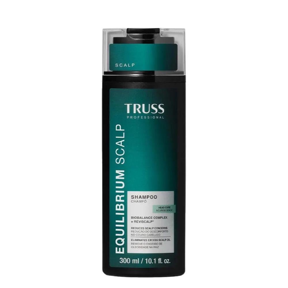 Truss Equilibrium Scalp - Shampoo 300ml + Condicionador 300ml + Óleo 60ml ÚNICO 2