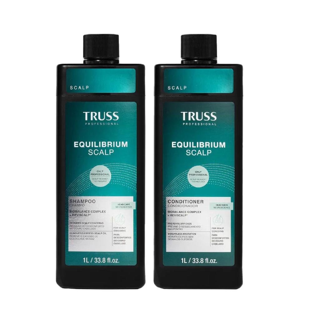 Kit Truss Equilibrium Scalp - Shampoo 1L + Condicionador 1L