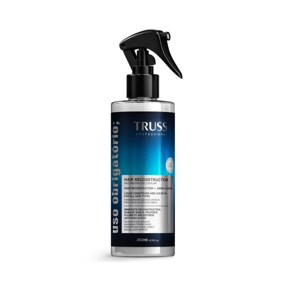 Kit Truss Equilibrium Scalp - Shampoo 1L + Condicionador 1L + Uso Obr. Reconstrutor Capilar 260ml ÚNICO 4