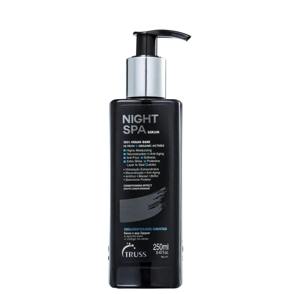 Kit Truss Equilibrium Scalp - Shampoo 300ml + Condicionador 300ml + Night SPA 250ml ÚNICO 4