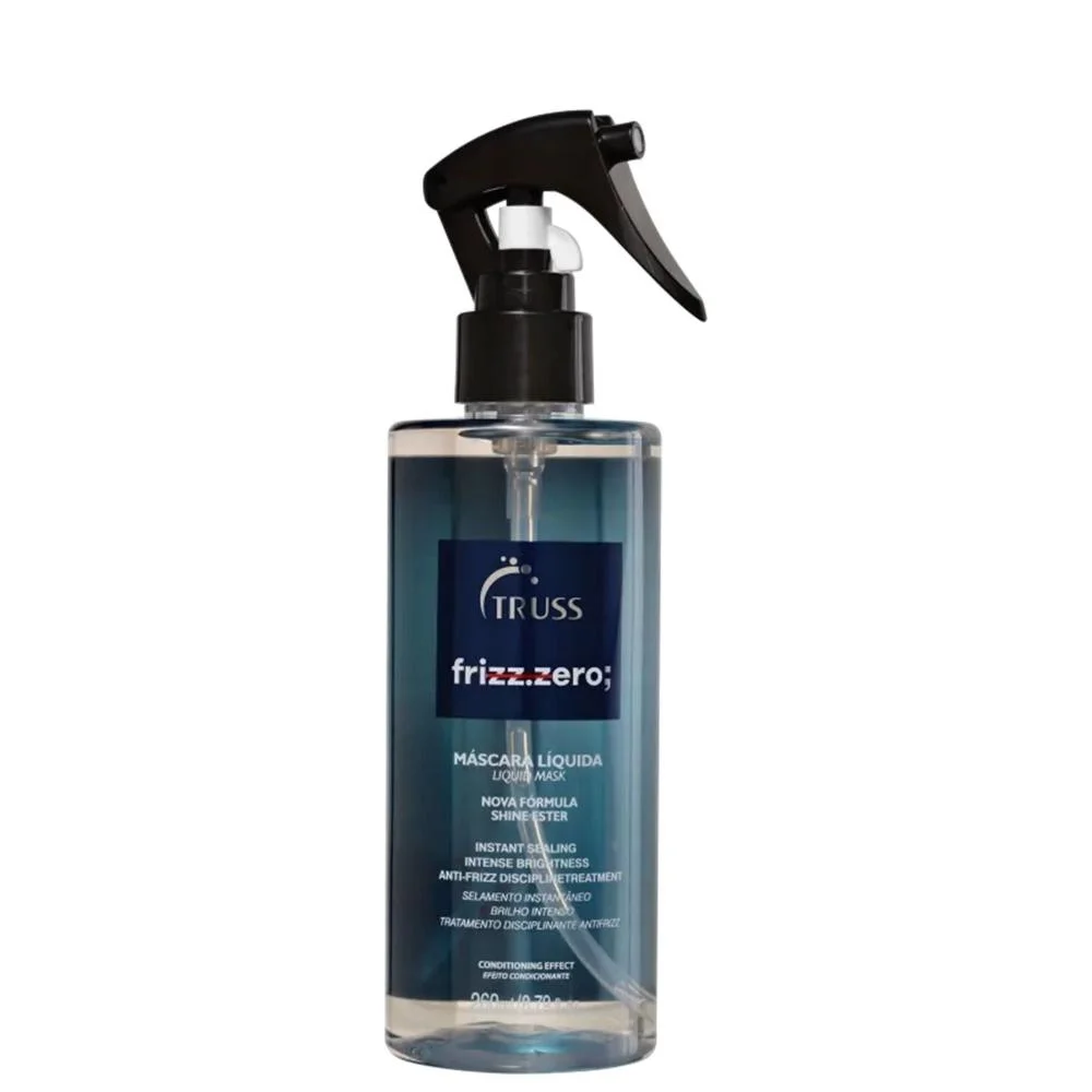 Kit Truss Equilibrium Scalp - Shampoo 300ml + Condicionador 300ml + Máscara 150g + Frizz Zero Máscara Líquida 260ml ÚNICO 5