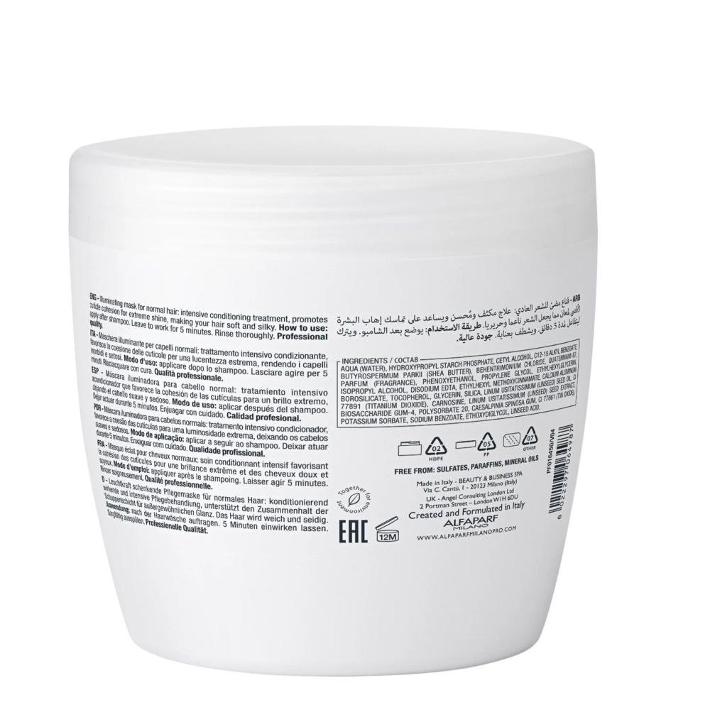 Alfaparf Semi Di Lino Diamond - Máscara 500ml 500ml 2