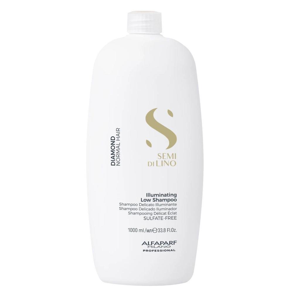 Kit Alfaparf Semi Di Lino Diamond - Shampoo 1L + Máscara 500ml ÚNICO 2