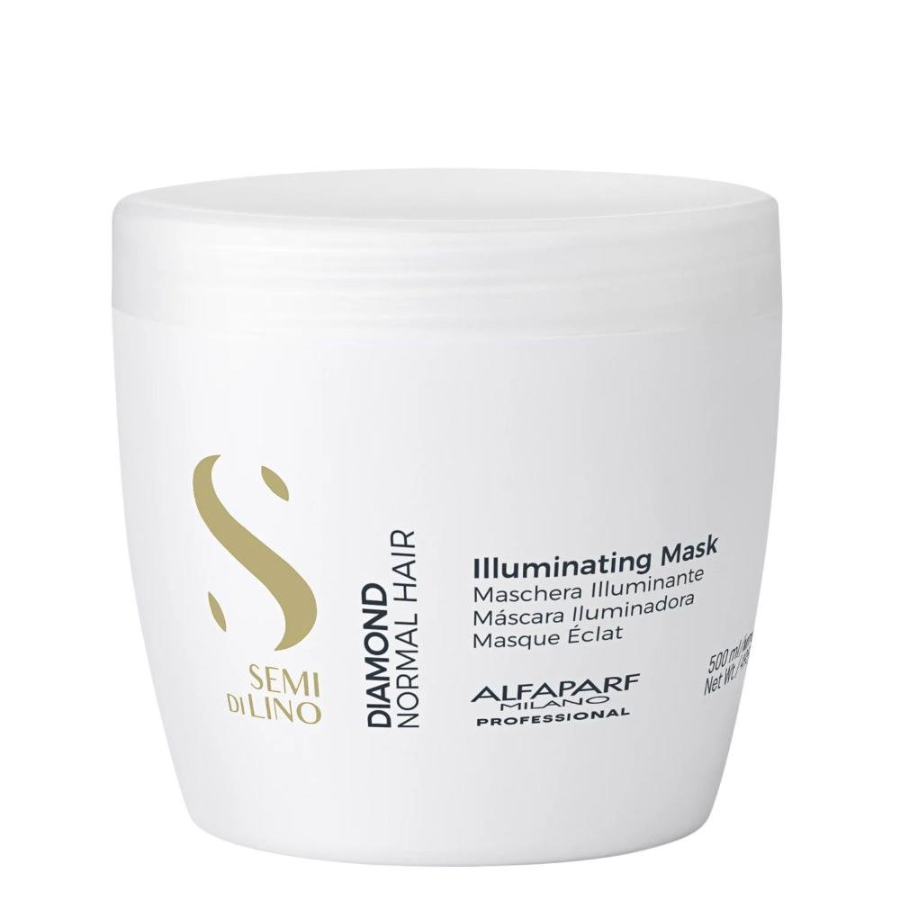 Kit Alfaparf Semi Di Lino Diamond - Shampoo 1L + Máscara 500ml + Leave in 200ml + 3x Ampola 13ml ÚNICO 3