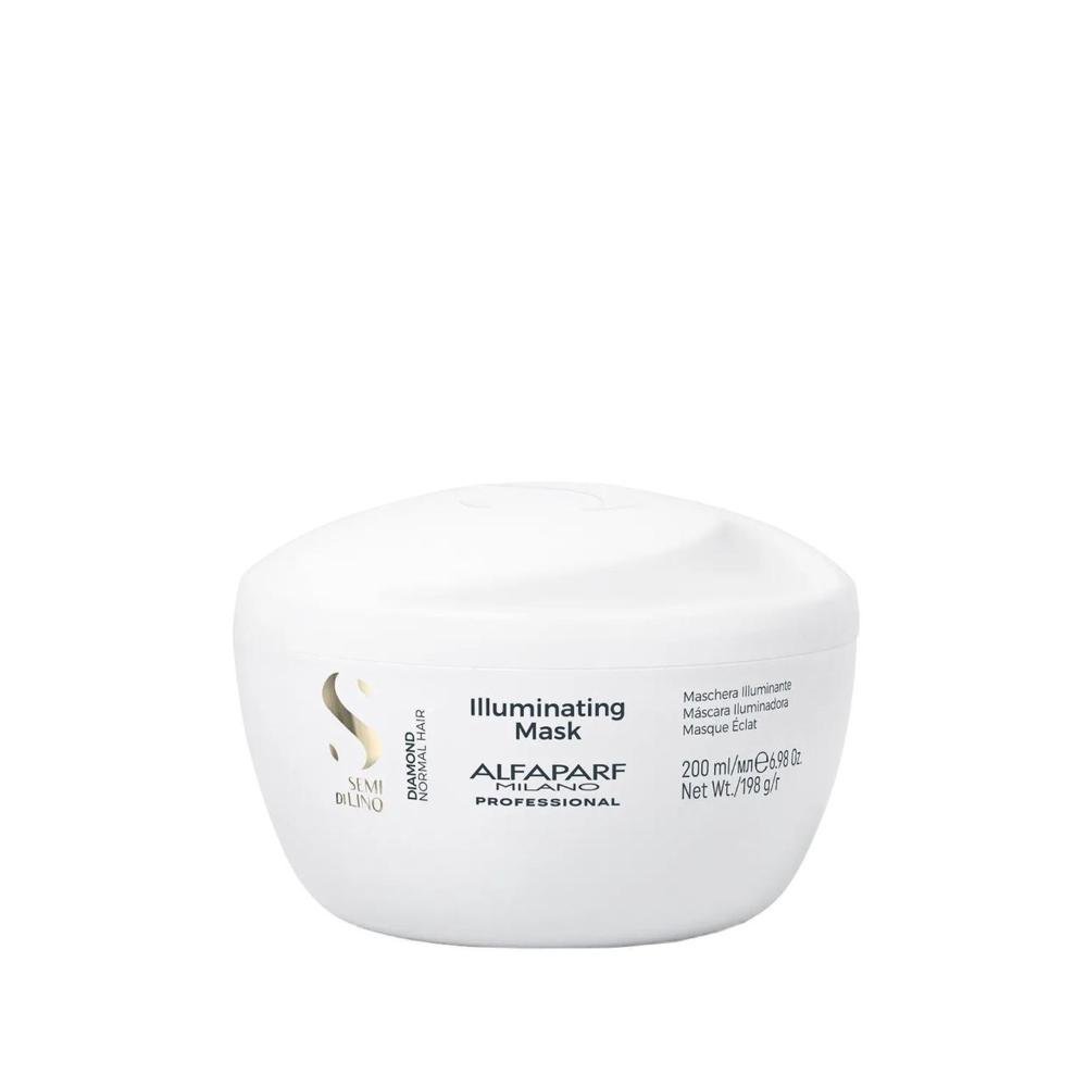 Kit Alfaparf Semi Di Lino Diamond - Shampoo 250ml + Máscara 200ml ÚNICO 3