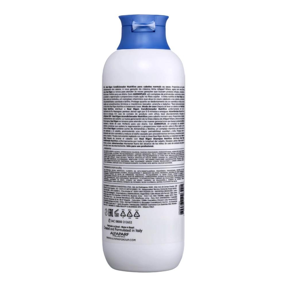 Alfaparf Milano Real Rigen - Condicionador Nutritivo 250ml 250ml 2