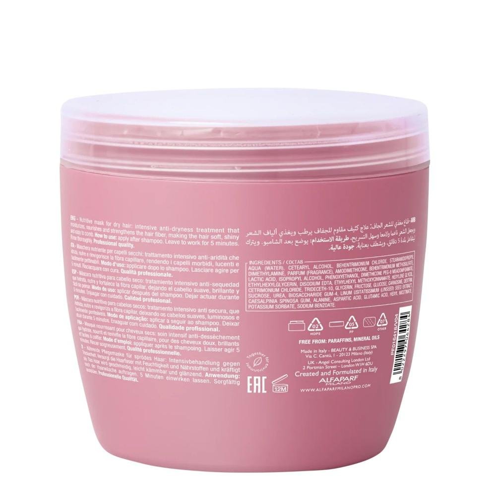 Alfaparf Semi Di Lino Moisture - Máscara 500ml 500ml 2