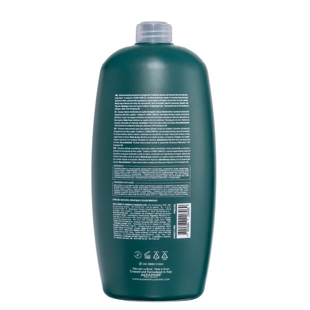 Alfaparf Semi Di Lino Reconstruction - Shampoo 1L 1L 2