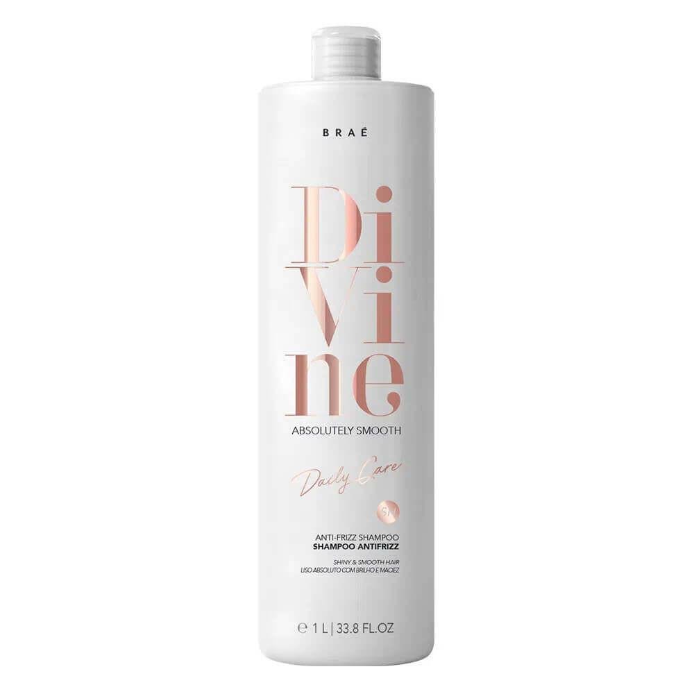 Kit Braé Divine - Shampoo 1L + Condicionador 1L + 3x Ampola 13ml ÚNICO 2