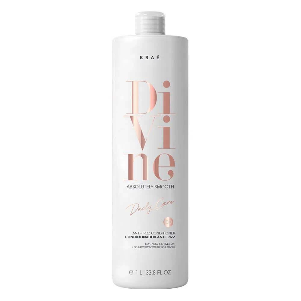 Kit Braé Divine - Shampoo 1L + Condicionador 1L + 3x Ampola 13ml ÚNICO 3