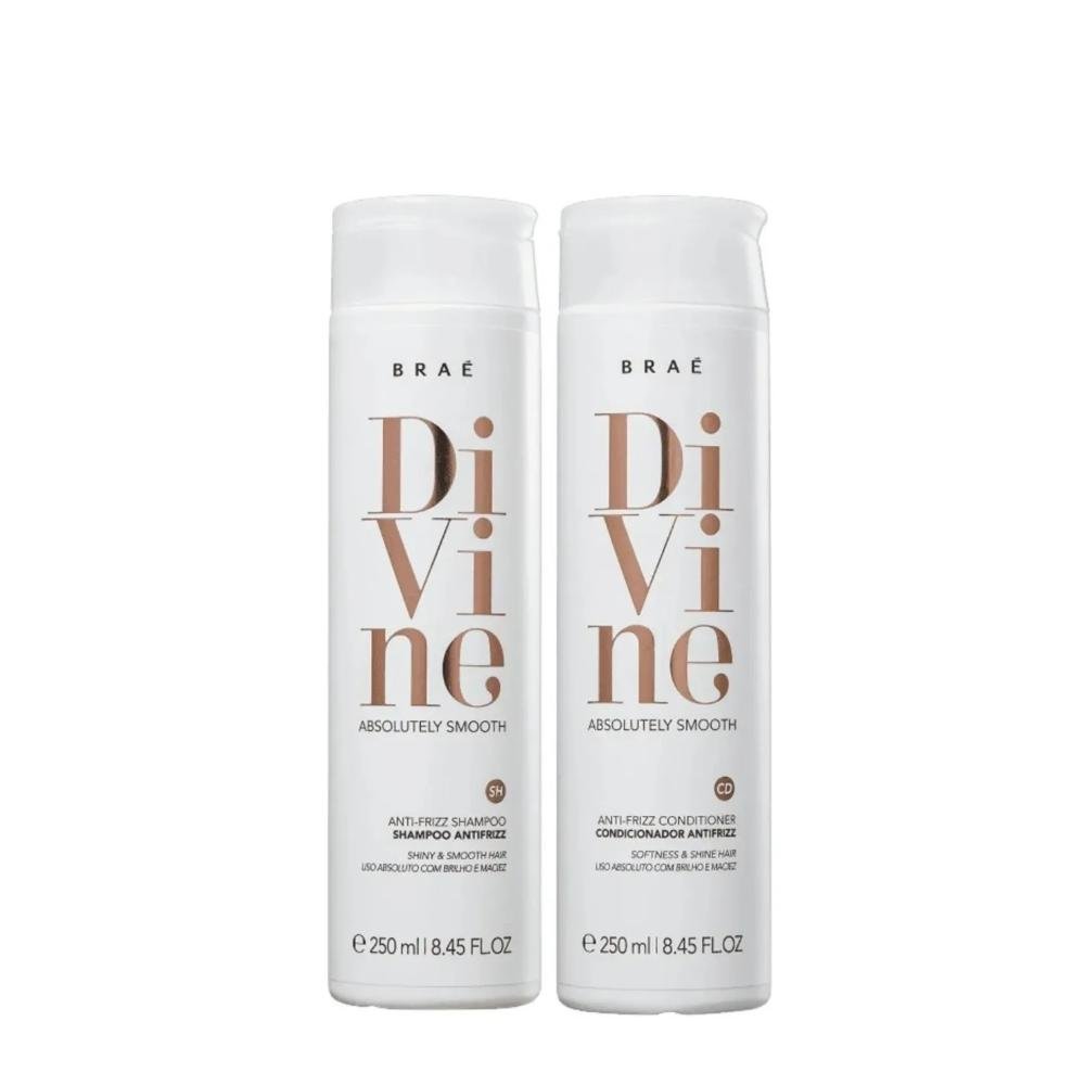Kit Braé Divine - Shampoo 250ml + Condicionador 250ml
