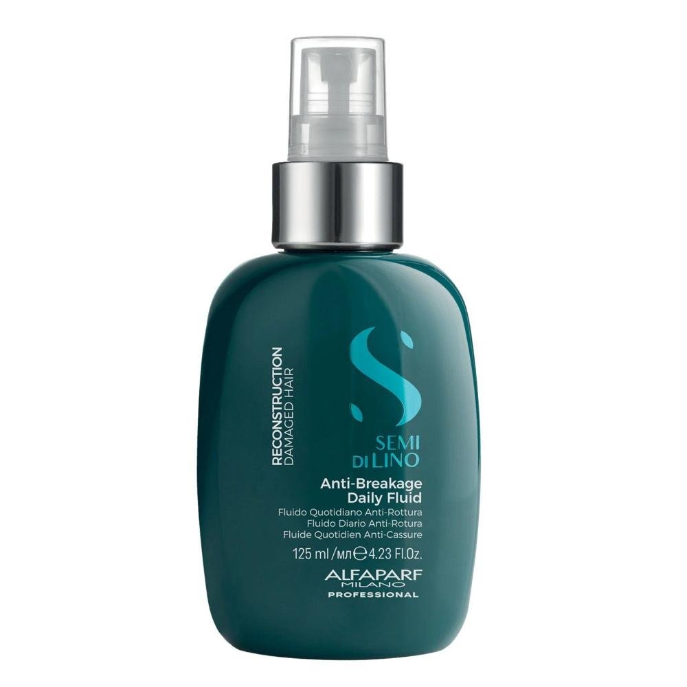 Kit Alfaparf Semi Di Lino Reconstruction - Máscara 200ml + Creme 125ml + Fluído 125ml ÚNICO 3