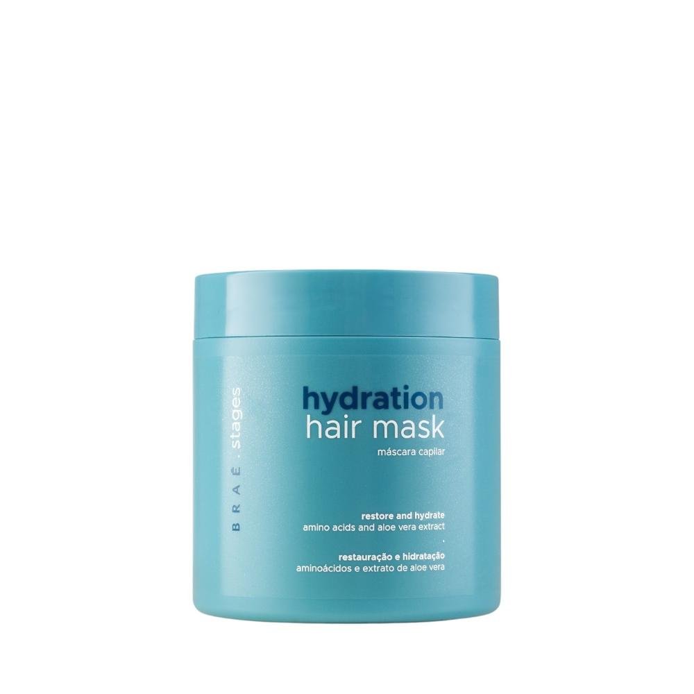 Kit Braé Stages Hydration - Shampoo 1L + Máscara 500g ÚNICO 3